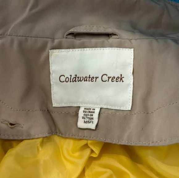 Coldwater Creek Yellow Hooded Rain Jacket - Picture 5 of 11
